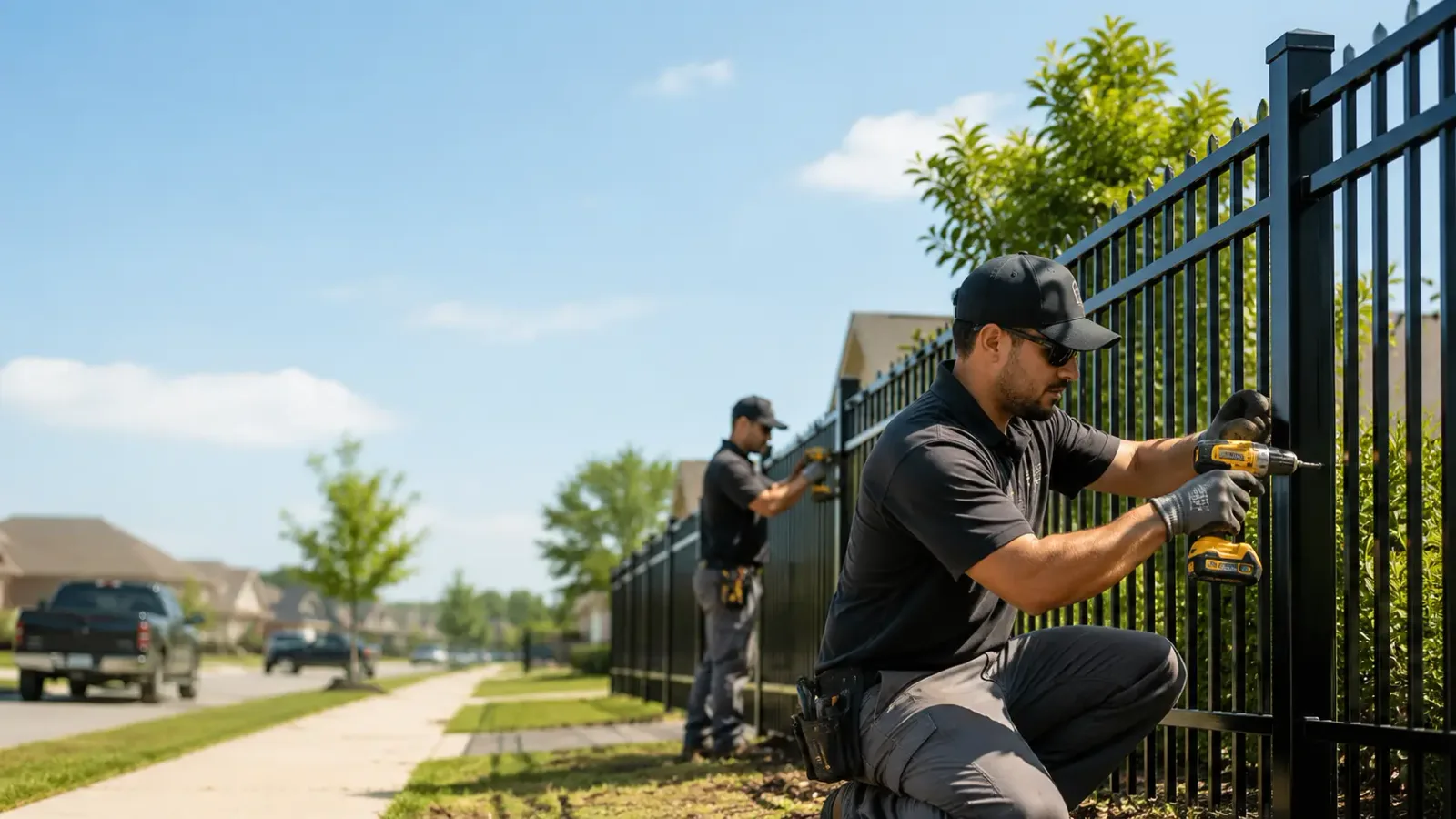 Metal Fence Installation in Caledonia, ND